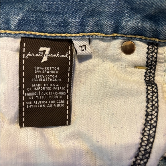 7 for all mankind Women’s Jeans Size 27 - Picture 6 of 6